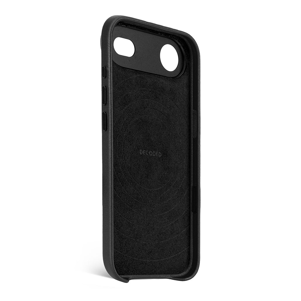 Decoded Leather Case for iPhone 17 Series and iPhone Air - Black