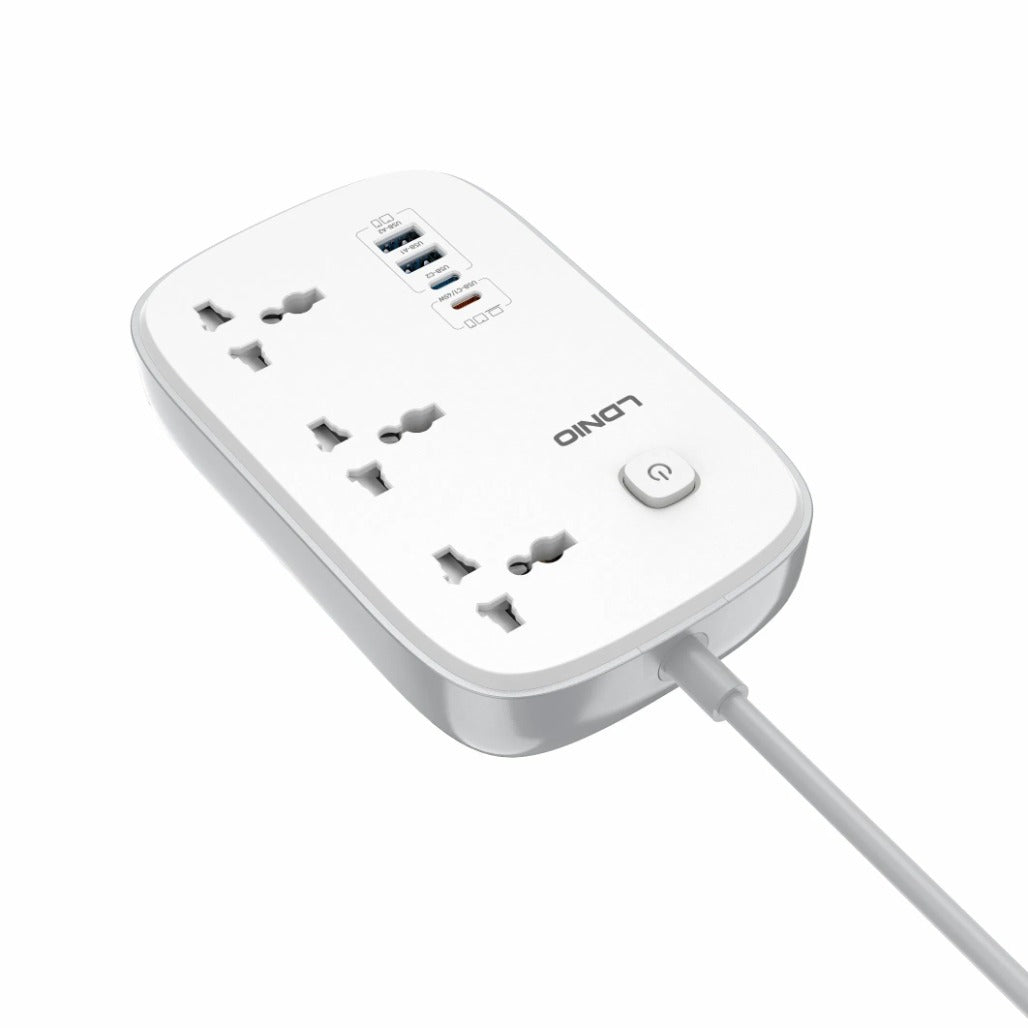 LDNIO Sc6 45W GaN Power Strip with Fast Charge Support