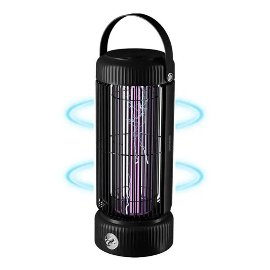 Porodo Portable Mosquito Zapper 360° UV Trap & Night Lamp - PDLFST135BK