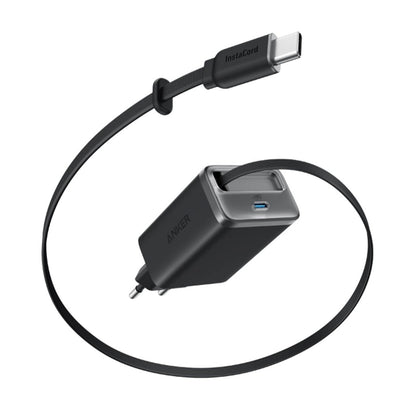 Anker Nano Charger 35W with Built-In Retractable USB-C Cable