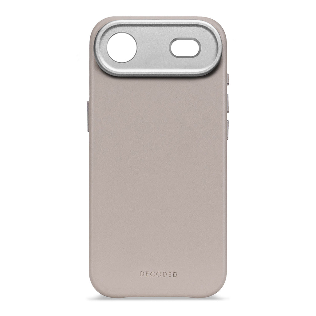 Decoded Leather Case for iPhone 17 and iPhone Air - Solid Clay