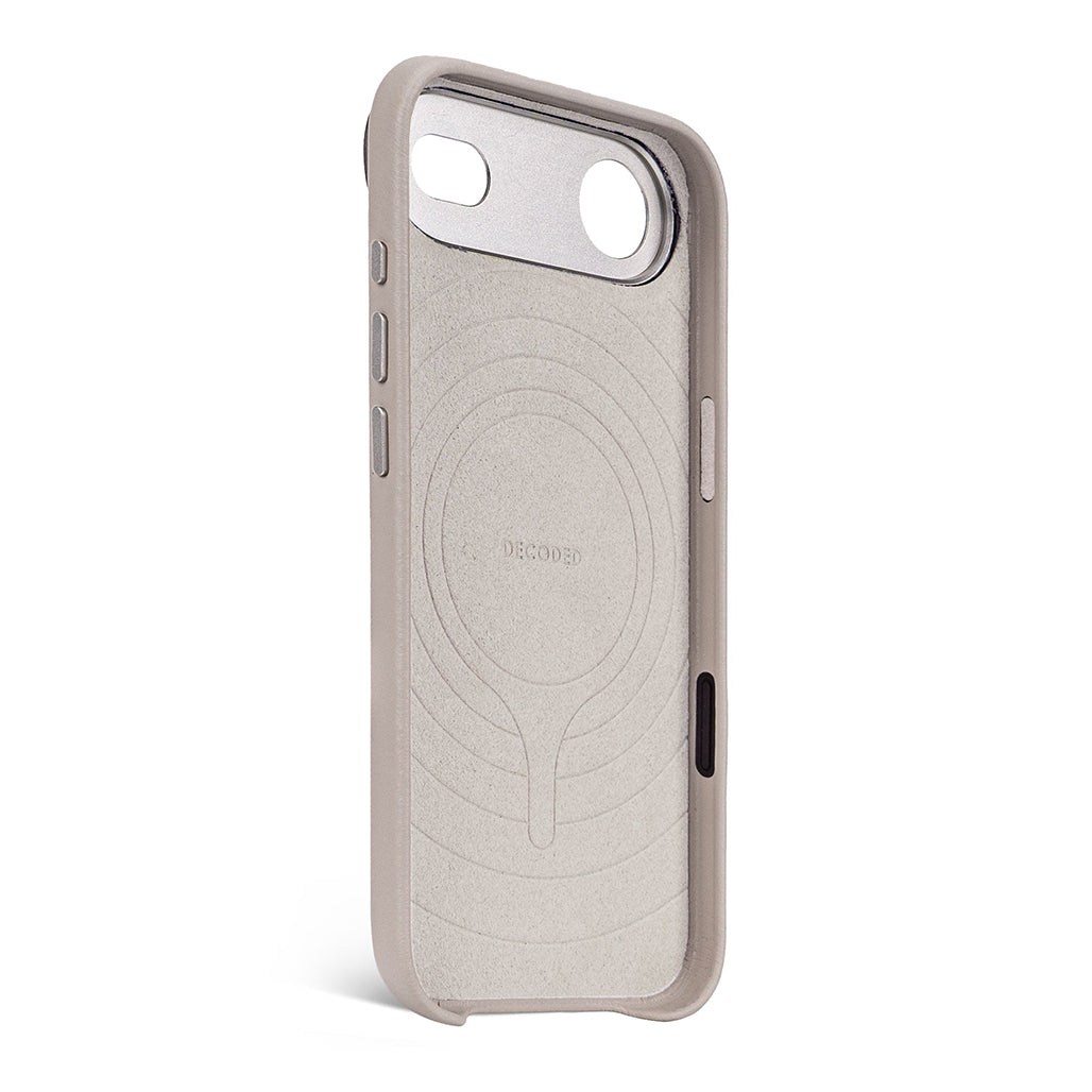 Decoded Leather Case for iPhone 17 and iPhone Air - Solid Clay