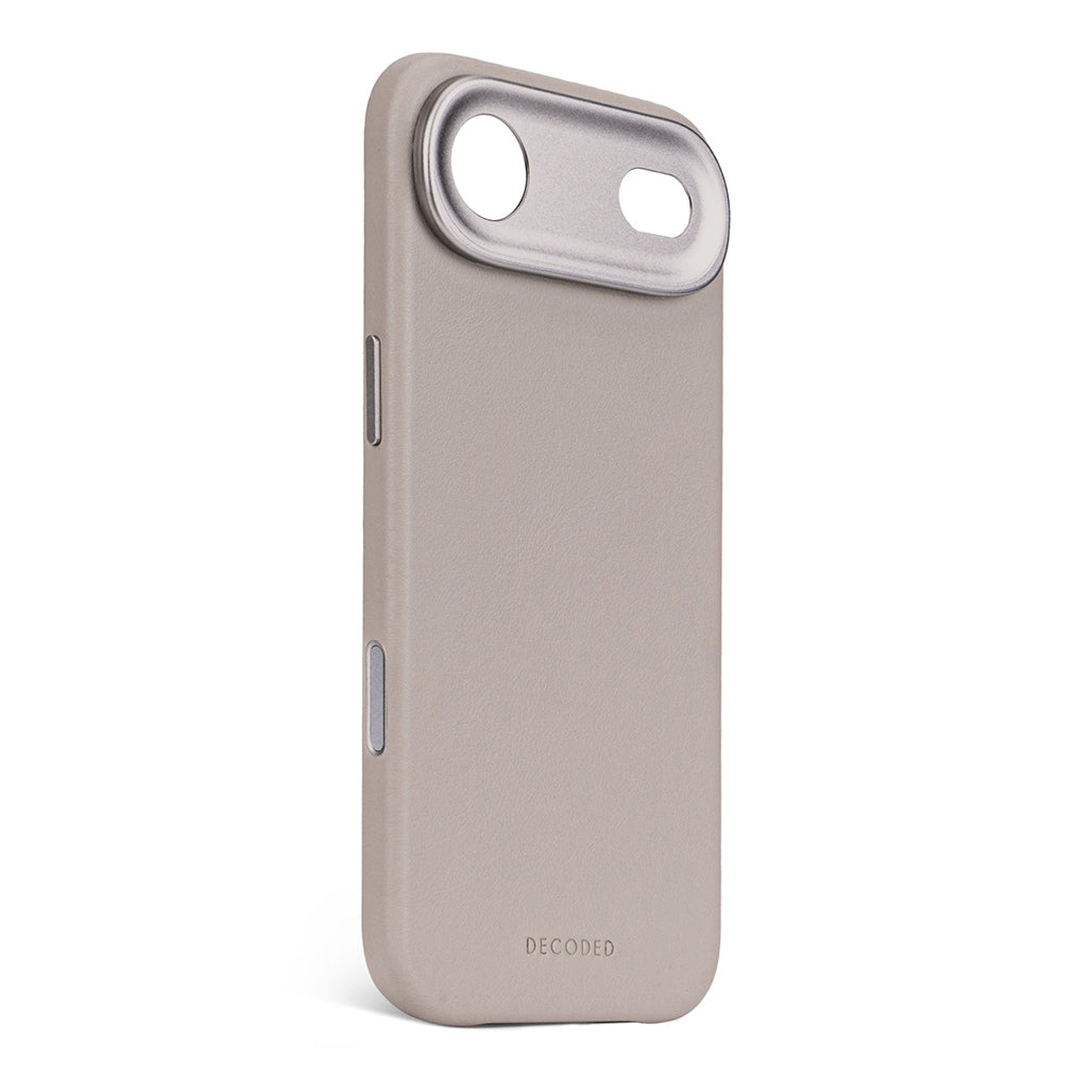 Decoded Leather Case for iPhone 17 and iPhone Air - Solid Clay