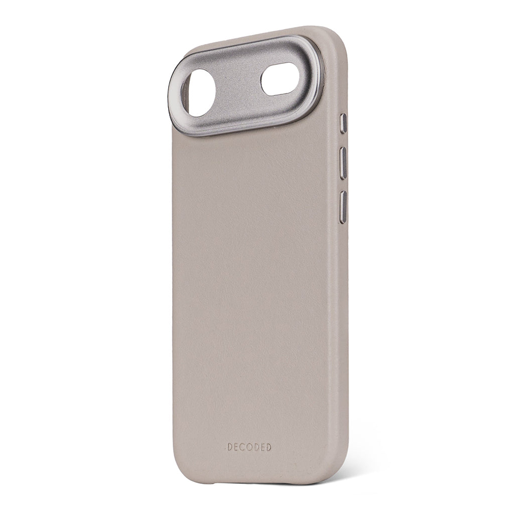 Decoded Leather Case for iPhone 17 and iPhone Air - Solid Clay