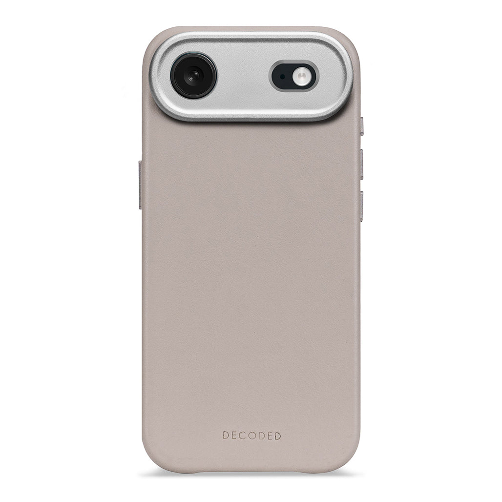 Decoded Leather Case for iPhone 17 and iPhone Air - Solid Clay