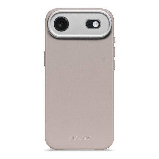 Decoded Leather Case for iPhone 17 and iPhone Air - Solid Clay