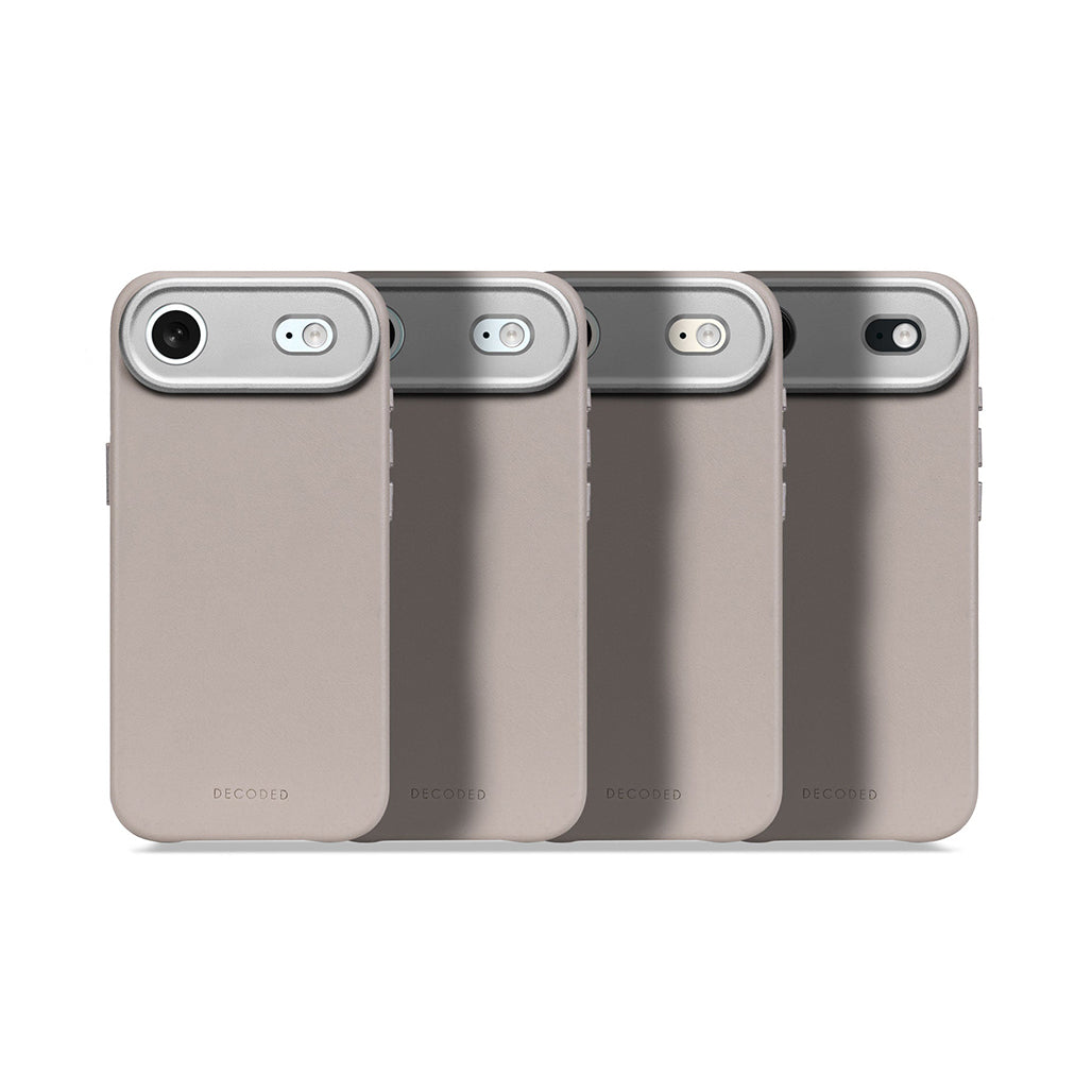 Decoded Leather Case for iPhone 17 and iPhone Air - Solid Clay