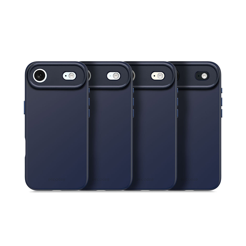 Decoded Silicone Case For iPhone Air and iPhone 15 – Navy