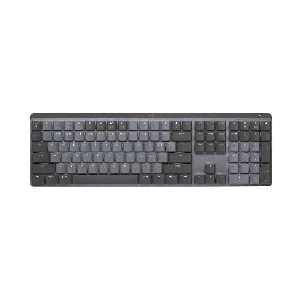 Logitech MX Mechanical Keyboard - Graphite - Tactile Quiet