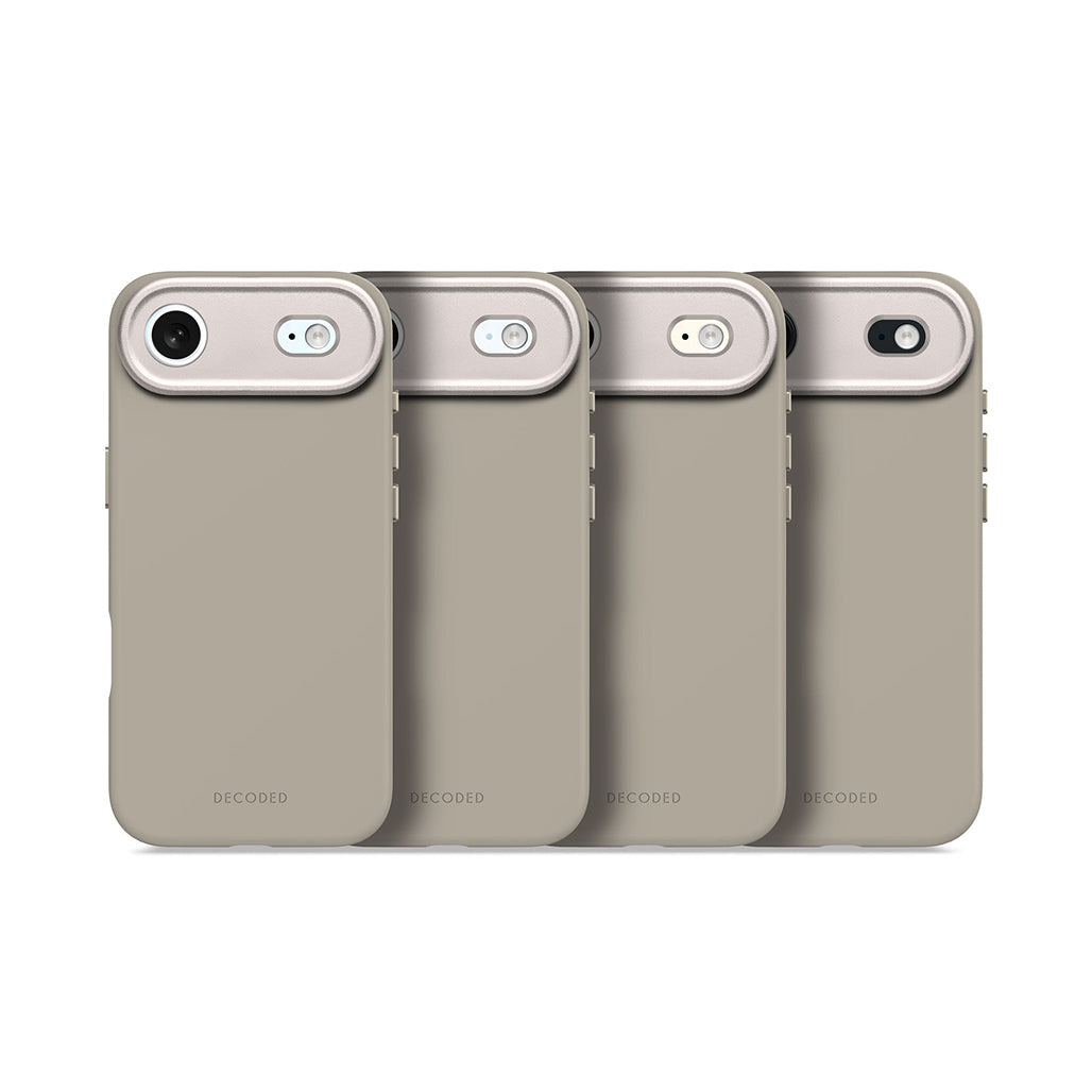 Decoded Silicone Case For iPhone 17 And iPhone Air – Soft Taupe