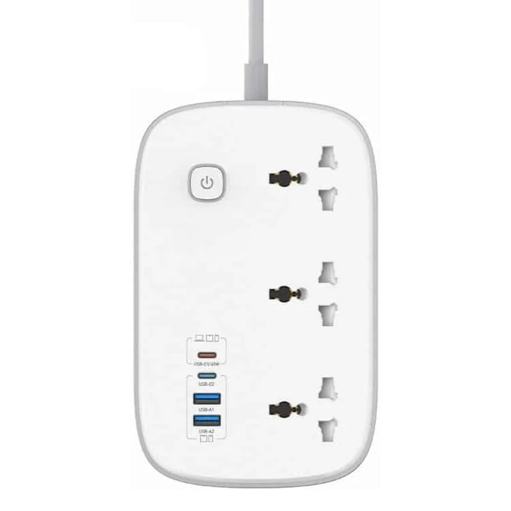LDNIO Sc6 45W GaN Power Strip with Fast Charge Support
