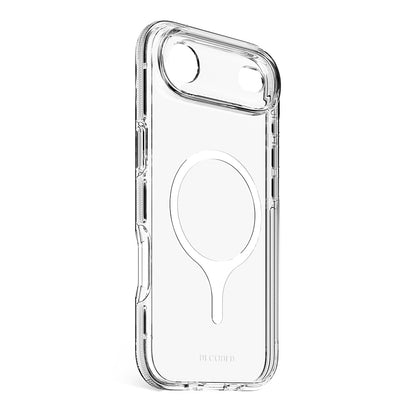 Decoded Clear Case for iPhone 17/ 16/ 15 and iPhone Air – MagSafe Compatible, 4m Drop Protection
