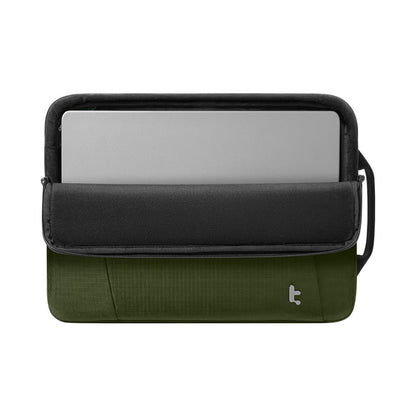 Tomtoc Essence-A35 Protective Laptop Sleeve for 14 inch New MacBook Pro - Green