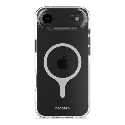 Decoded Clear Case for iPhone 17/ 16/ 15 and iPhone Air – MagSafe Compatible, 4m Drop Protection