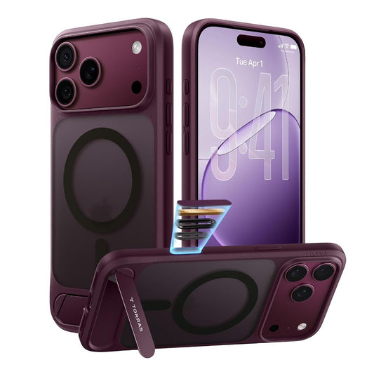 TORRAS Ostand L1 for iPhone 18 Pro/Pro Max Case - Dusk Purple