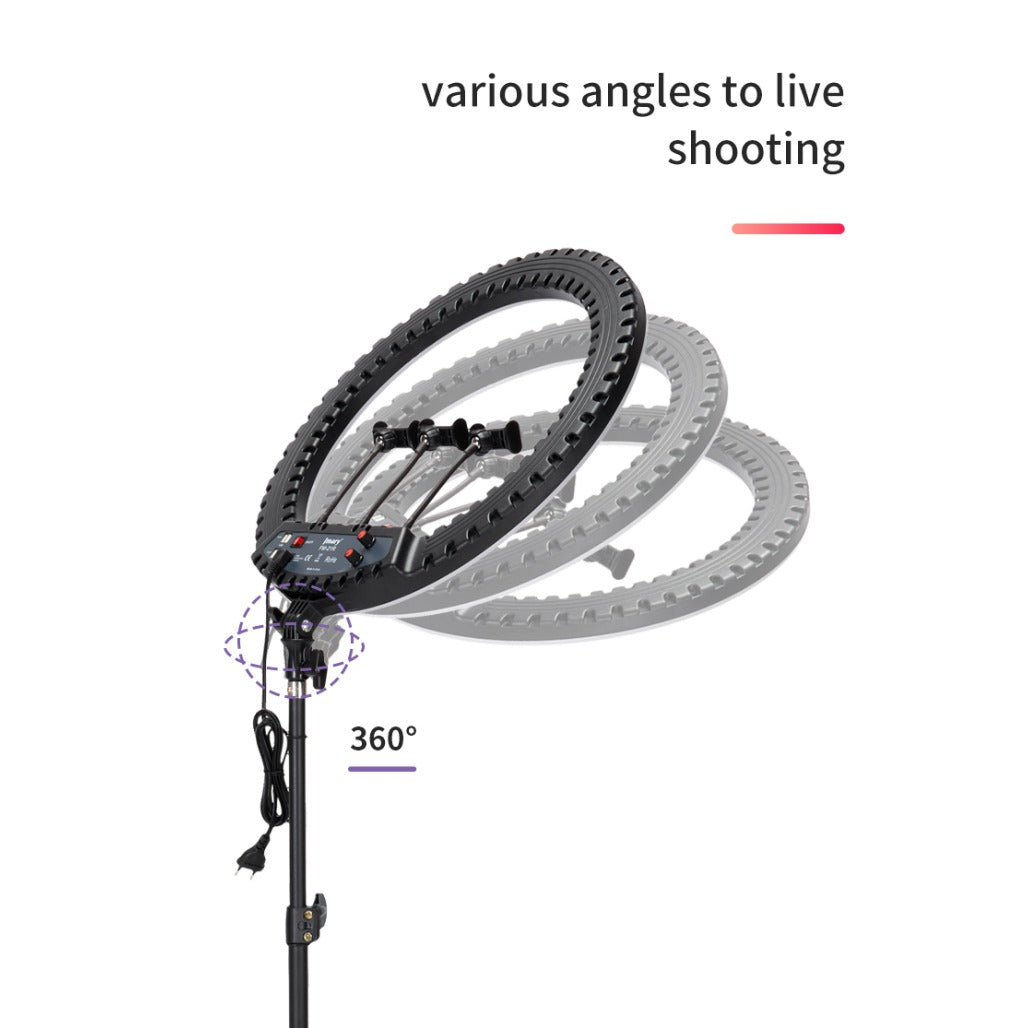 Jmary FM-21R 21" Ring Light - 160 Pieces