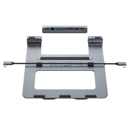 ACEFAST E5 Plus Laptop Stand With 8 Ports Hub