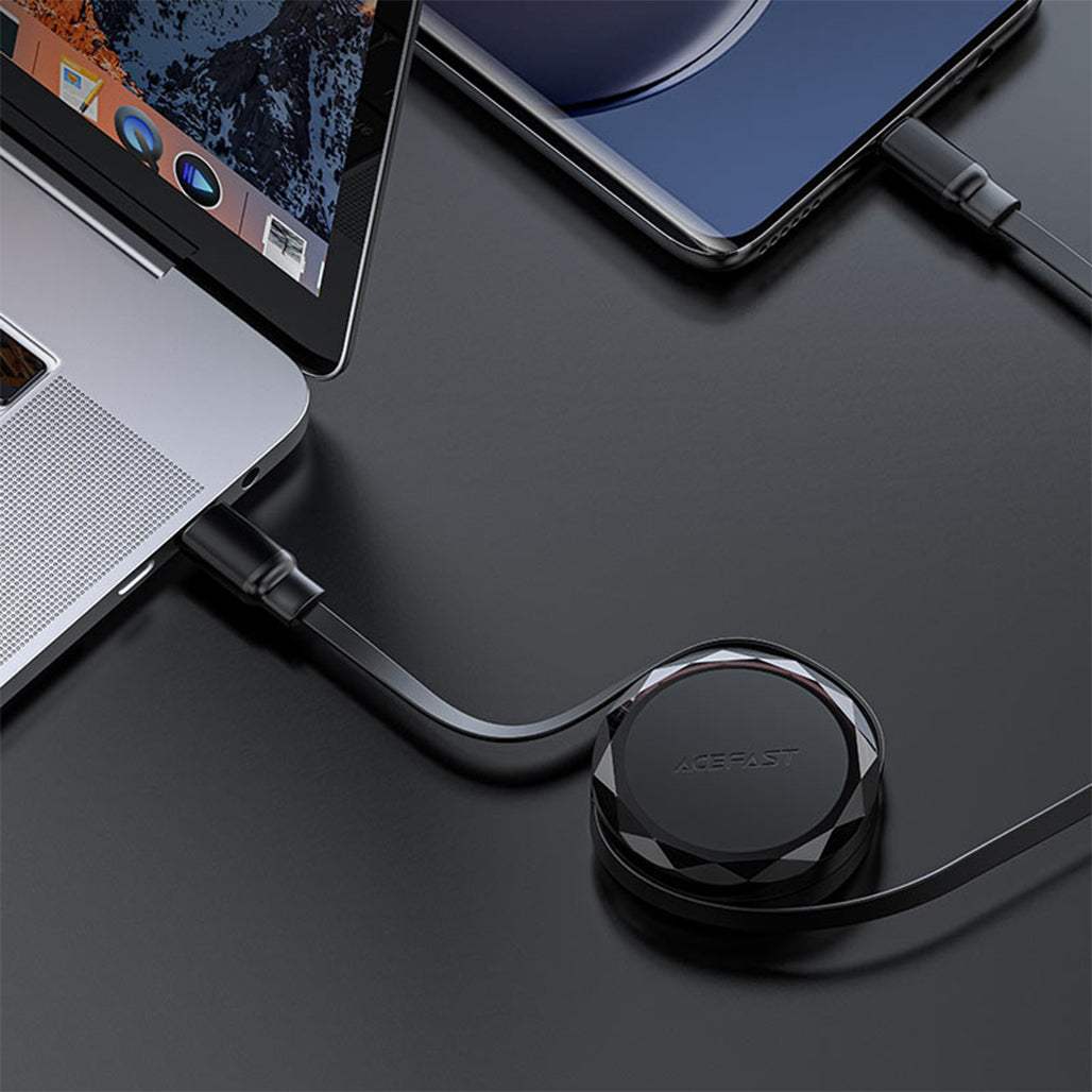 Acefast C13-03 60W Retractable Charging Cable USB-C to USB-C