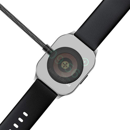 Acefast C6-11 100W 3-in-1 2 Type C and Apple Watch Braided Charging Data Cable