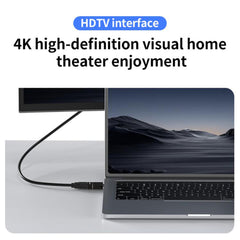 Aluminum 4K OTG HDMI to USB-C Adapter Lightweight and Portable