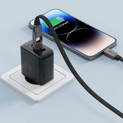 Acefast C13-04 60W 2 in 1 Charging Cable USB-A / USB-C to USB-C