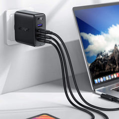 ACEFAST A94 Wall Charger PD 100W GaN For Laptops - Mobile Phones - Tablets (3xUSB-C + USB-A)
