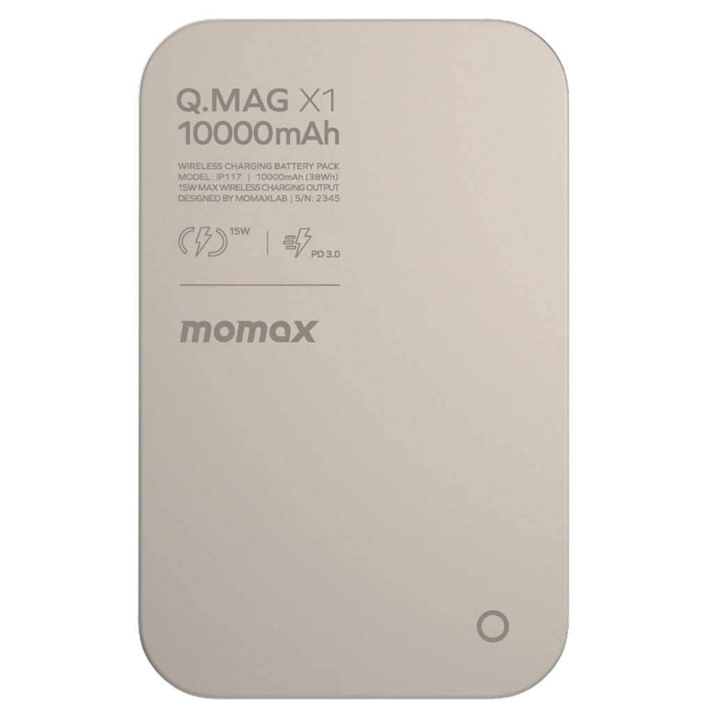 Momax Q.Mag X1 Magnetic Wireless Power Bank 10000mAh