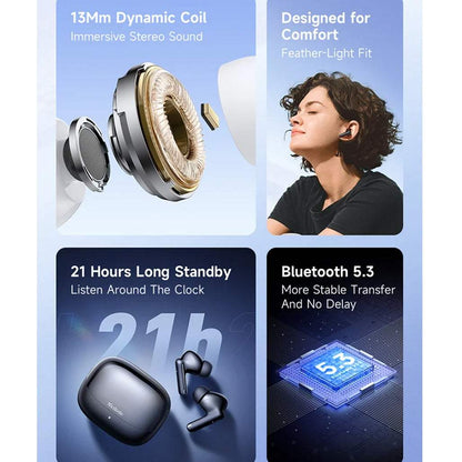 Mcdodo HP-0041 In-Ear Earphones – Wired Stereo Audio with Built-in Mic