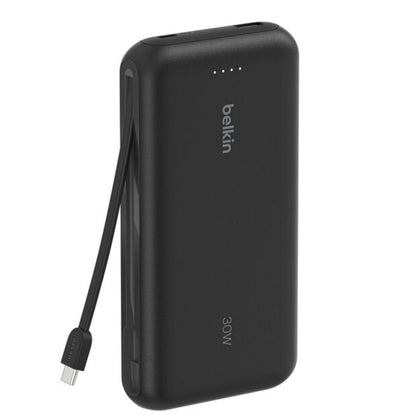 Belkin BoostCharge Power Bank 20K with Integrated Cable