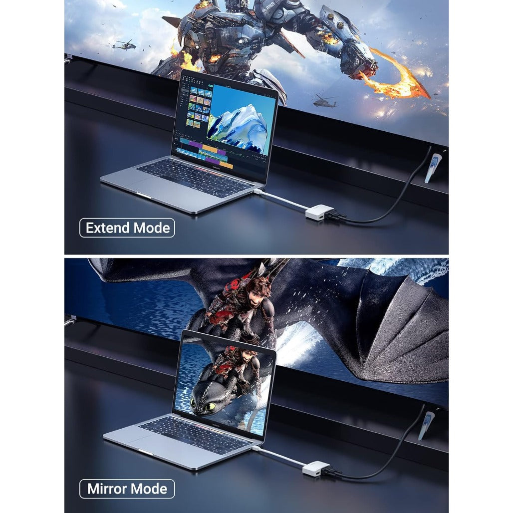 Ugreen Mini DisplayPort to HDMI VGA Adapter - 20421