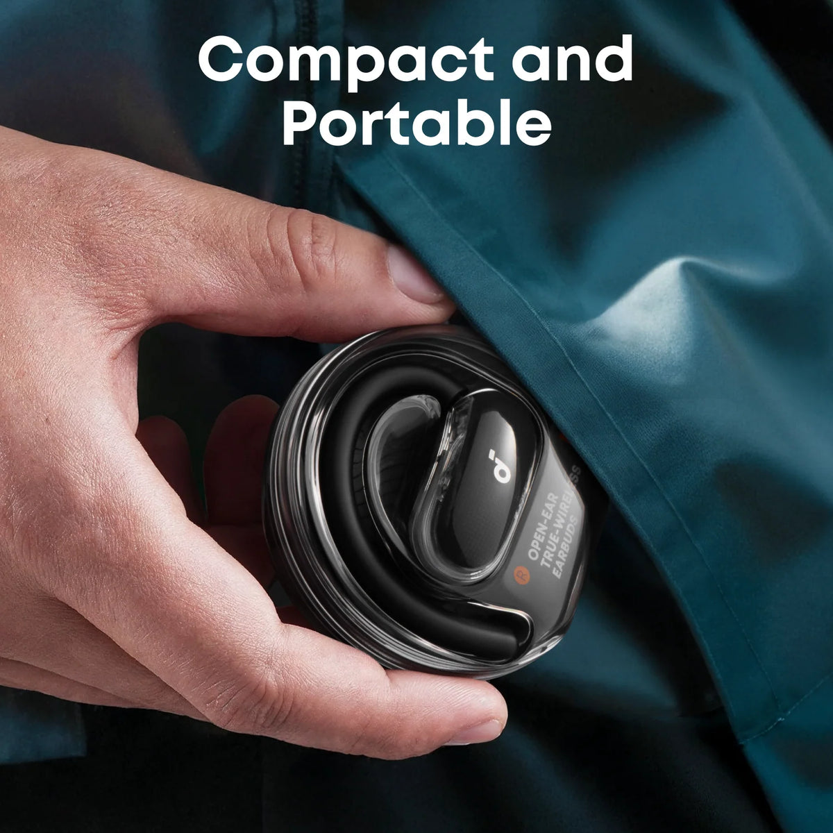 Soundcore by Anker V40i | Comfortable Fit and Clear Sound, Lidless Case