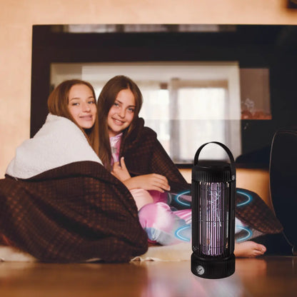 Porodo Portable Mosquito Zapper 360° UV Trap & Night Lamp - PDLFST135BK