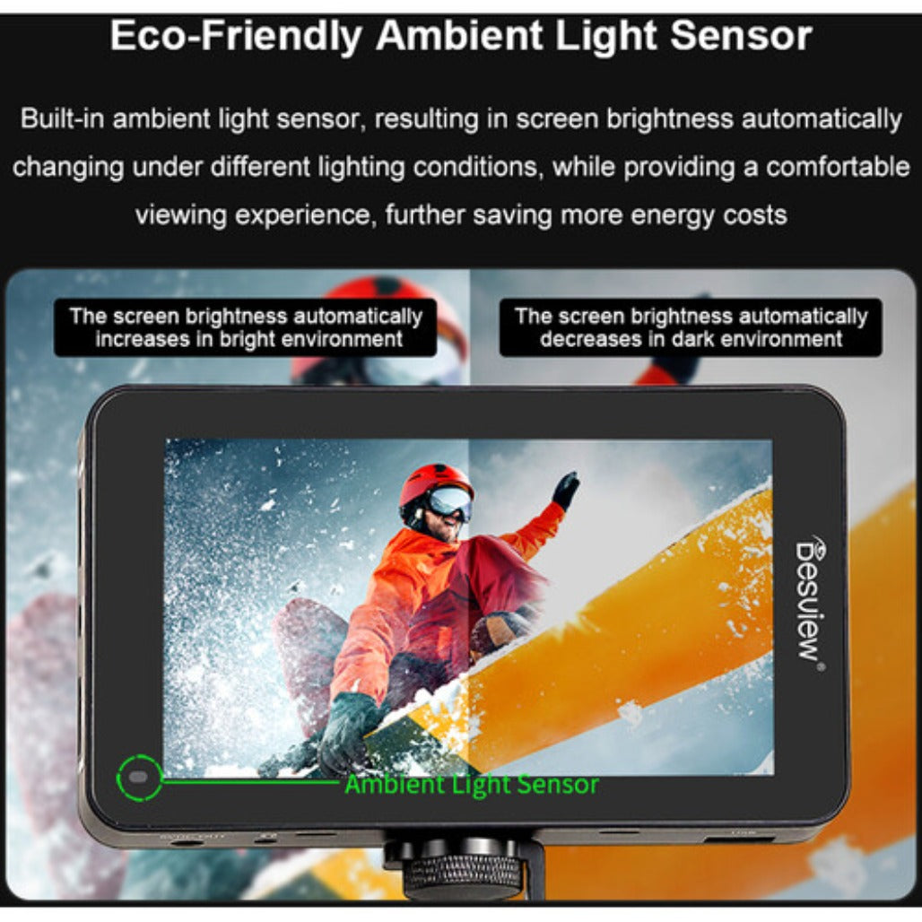 Desview R6II 5.5" Ultra-High Bright 1080p Touchscreen Monitor - R6II