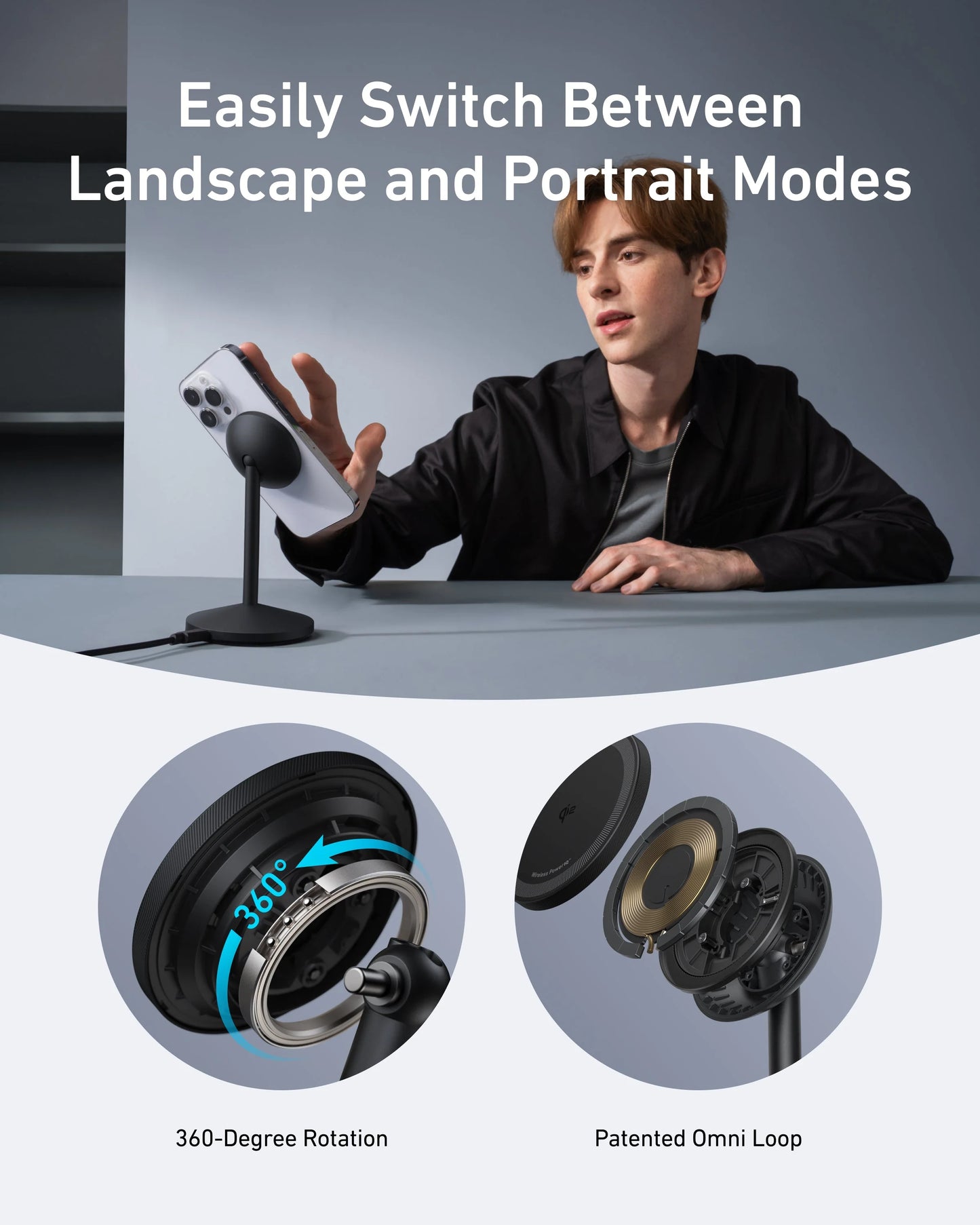 Anker MagGo Wireless Charger & Stand