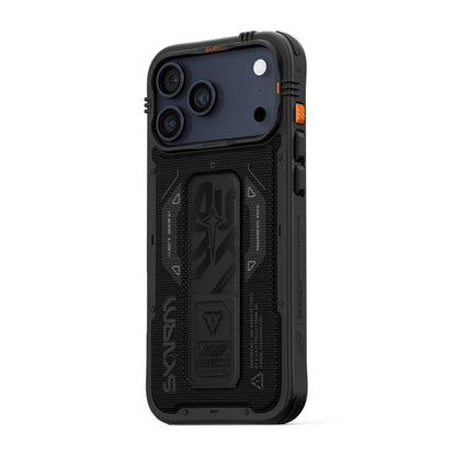 Skinarma PHANTOM Mag-Charge for iPhone 17 Pro / 17 Pro Max - Black / Orange