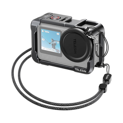 Telesin Metal Cage Kit with Lens Cap for DJI Osmo Action 6
