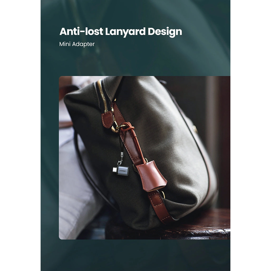 Ugreen Type-C 3.1 Male To USB 3.0 A Female Aluminum OTG Adapter - 50283