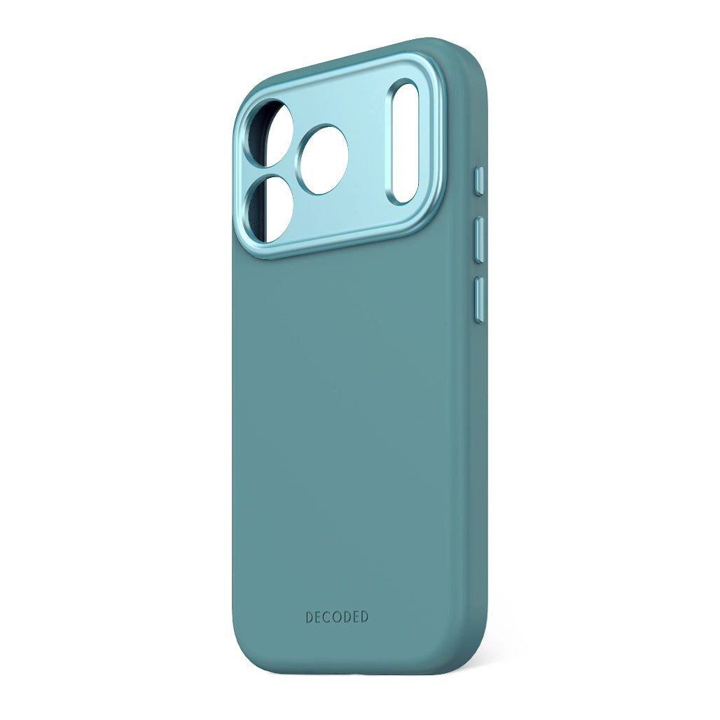 Decoded AntiMicrobial Silicone Case | Retro Blue | iPhone 17 Pro