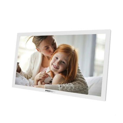 Promate 15.6" Vibrant Full HD Smart Multimedia Wi-Fi Digital Photo Frame - Black