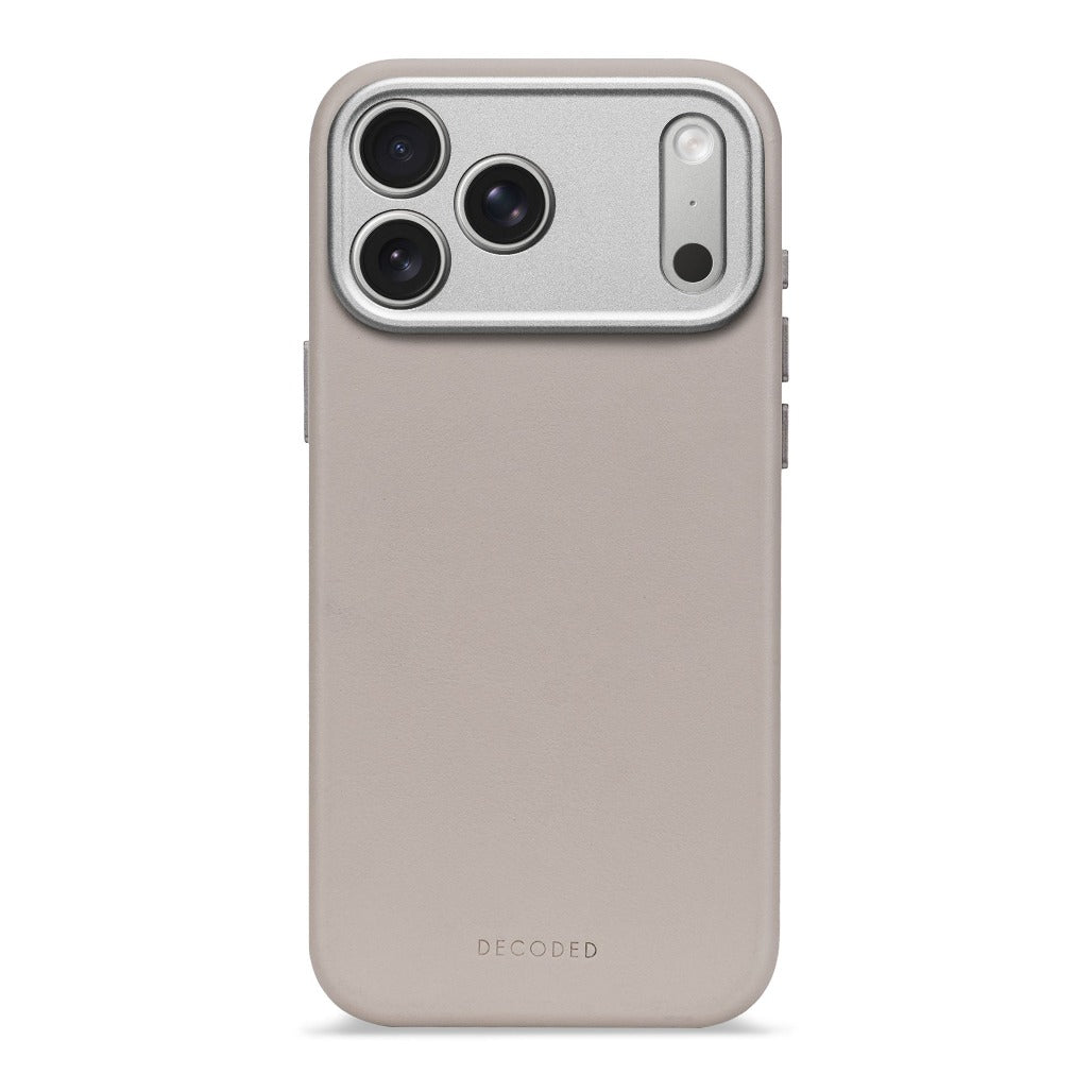 Decoded Leather Case for iPhone 17 and iPhone Air - Solid Clay