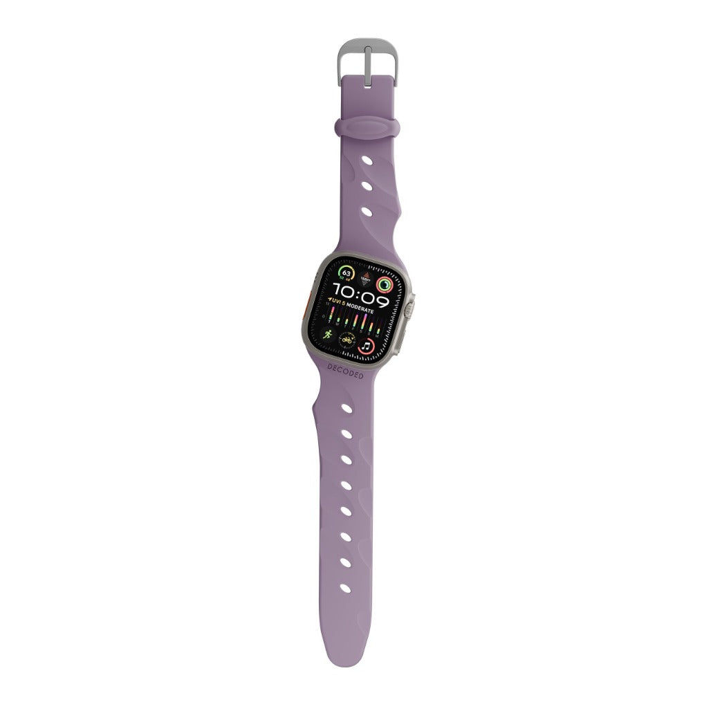 Decoded Silicone Ares Splice Buckle Watch Band | 44mm to 49mm