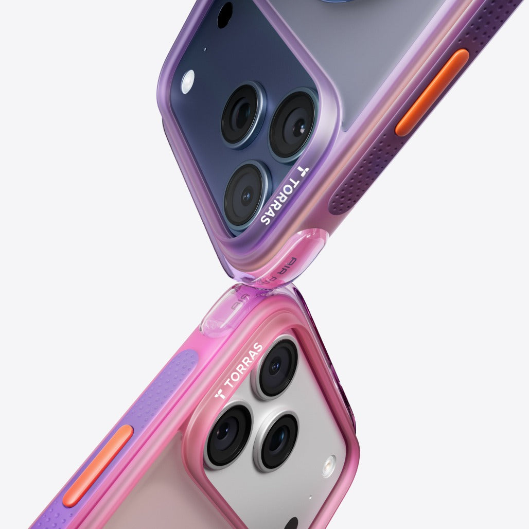 Torras Ostand Spin Q3 Air For iPhone 17 Pro / iPhone 17 Pro Max - Neon Pink