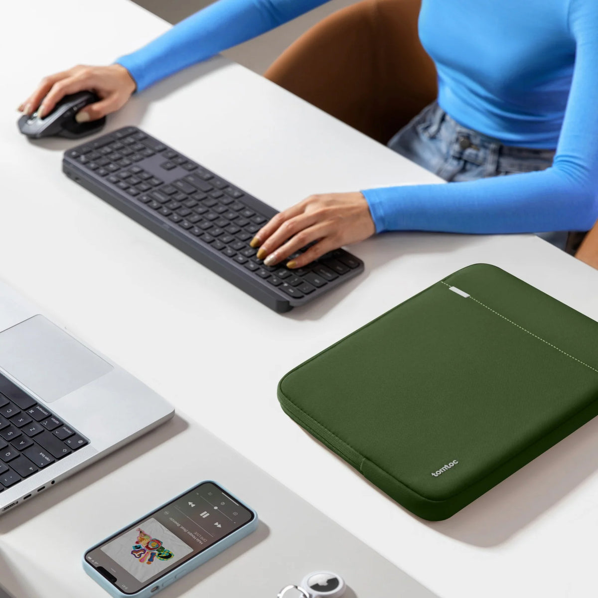 Tomtoc Defender-A13 Laptop Sleeve for 14 inch MacBook Pro