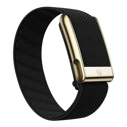 WHOOP MG SuperKnit Luxe Band - Obsidian With Gold