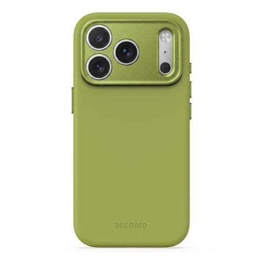 Decoded AntiMicrobial Silicone Case - Moss Green - iPhone 18 Pro/18 Pro Max