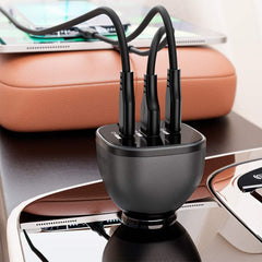 Acefast B14 Car Charger 165W PD 3.1 (2xUSB-C + 1xUSB-A)