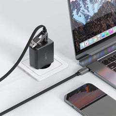 Acefast C13-04 60W 2 in 1 Charging Cable USB-A / USB-C to USB-C