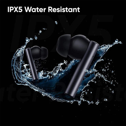 Realme DIZO GoPods TWS Active Noise Canceling Earbuds Hi-Fi Bass Boost Built-in Waterproof 25H Play Time Super Low Latency