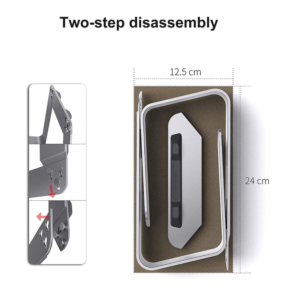 Harmony P49 Portable Aluminum 11"-15" Laptop Stand Fast Heat Dissipation