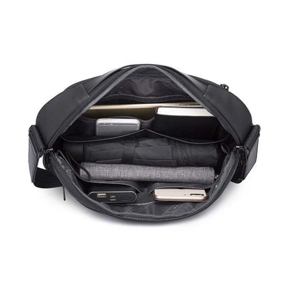 BANGE BG-7308 Nomad Messenger Shoulder Anti Theft Crossbody Waterproof USB fits 7.9" tablet